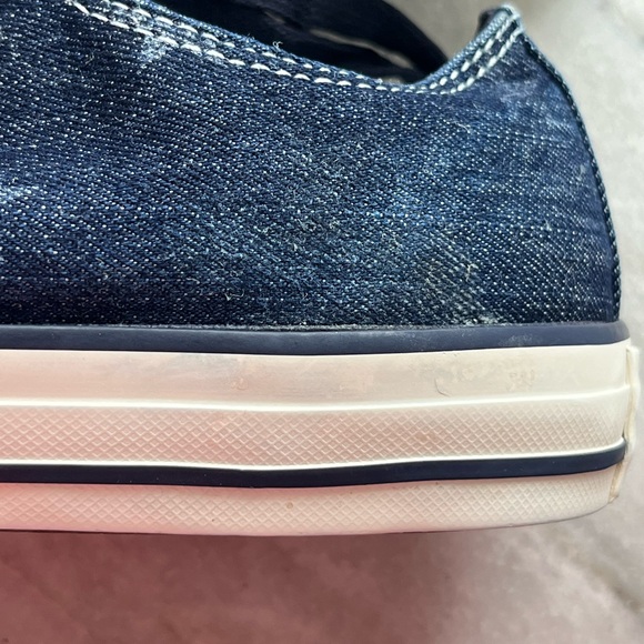 CHUCK TAYLOR CONVERSE DENIM FLAG SNEAKERS STARS STRIPES 4th JULY Mens 9.5 /W11.5 - Picture 15 of 16
